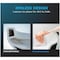 Toto Aquia IV One-Piece Elongated Dual Flush 1.28, 0.9 GPF Universal Height Cotton White MS646124CEMFGN#01 - alternate 6